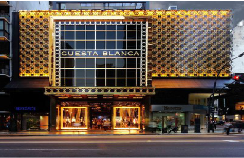 石首门头设计与商业空间的纽带。