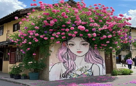 石首怎么设计网红打卡墙绘