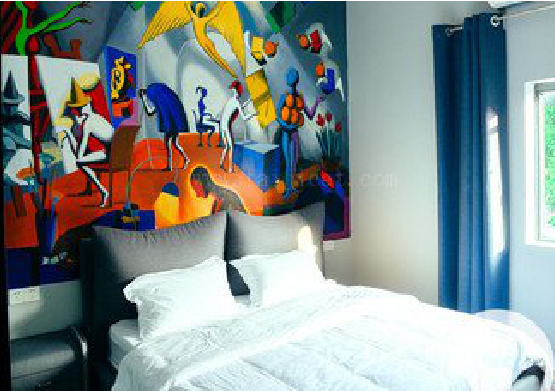 石首对于酒店的墙体彩绘而言更注重哪些方面?