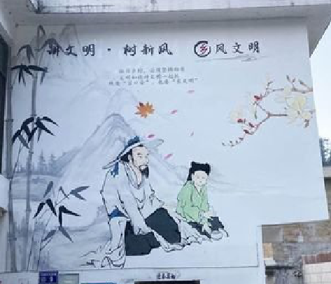 石首分享几个墙绘保养知识。