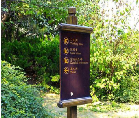 石首标识牌与环境之间有什么关系？